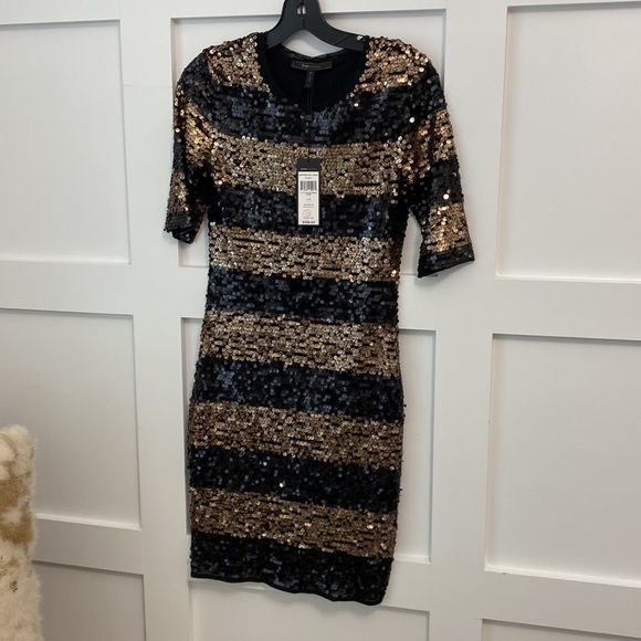 NWT BCBG sequin dress size Small - Picture 2 of 3